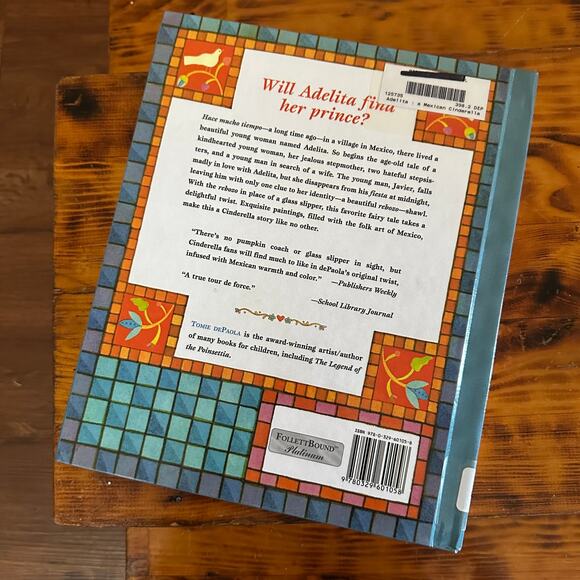 Vintage 2002 Tomie dePaola Adelita A Mexican Cinderella Story Hardcover Book - Picture 10 of 11